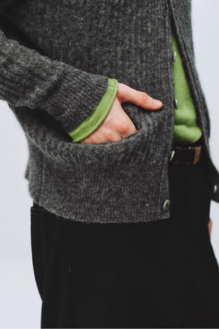 Simple Project Mohair Cardigan