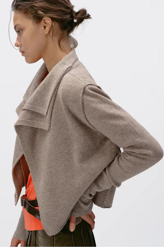 Simple Project Origami Wool Cardigan