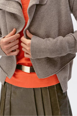 Simple Project Origami Wool Cardigan