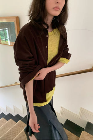 Simple Project Corduroy Shirt
