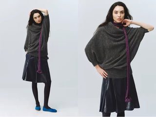 Simple Project Tassel Wool Scarf