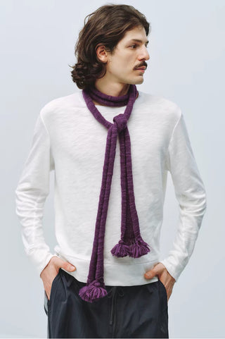 Simple Project Tassel Wool Scarf