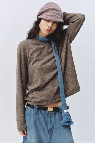 Simple Project Tassel Wool Scarf