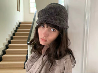 Simple Project Short Brim Beanie