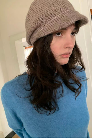 Simple Project Short Brim Beanie