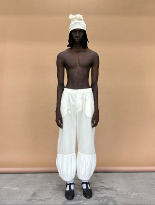 KILLWHY Wind Cap Ventilation Pants-White