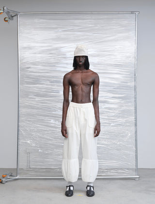 KILLWHY Wind Cap Ventilation Pants-White