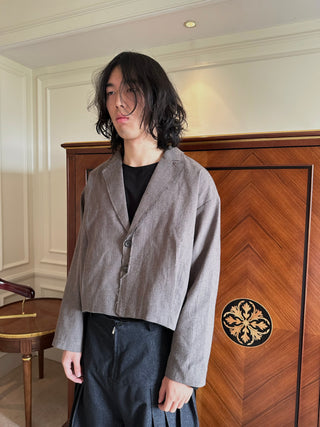 Conchoboe Naval Blazer-Brown