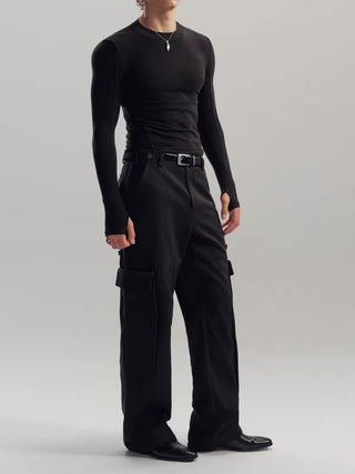 NFAI Wire Frame Long Sleeve Top