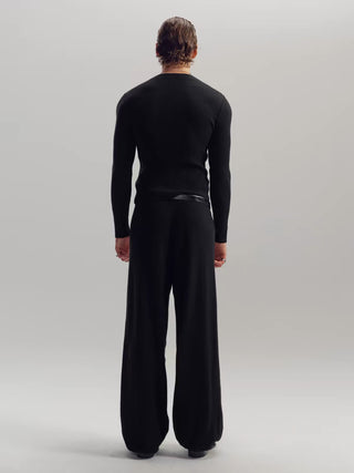 NFAI Wool Henley Long Sleeve Top