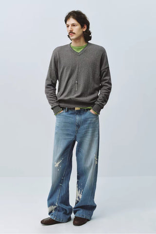 Simple Project Paint Splatter Jeans