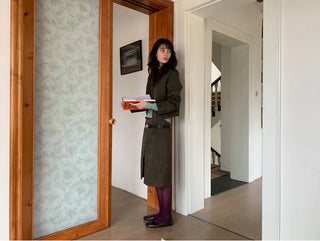 Simple Project Suedette Short Jacket