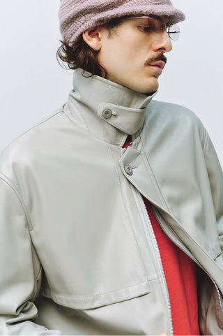 Simple Project Coated Hunting Jacket