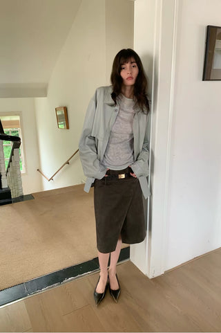 Simple Project Coated Hunting Jacket