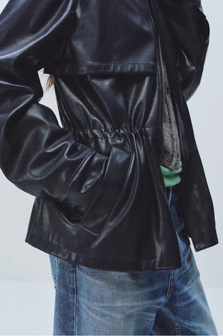 Simple Project Coated Hunting Jacket