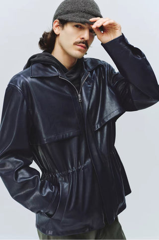 Simple Project Coated Hunting Jacket