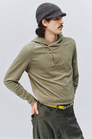 Simple Project Terry Cloth Hoodie