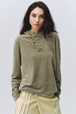 Simple Project Terry Cloth Hoodie