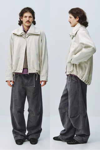Simple Project Washed Cargo Pants