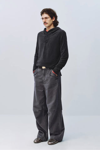 Simple Project Washed Cargo Pants