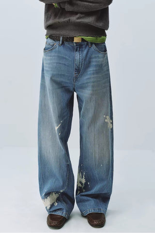 Simple Project Paint Splatter Jeans