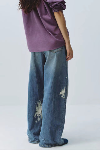 Simple Project Paint Splatter Jeans