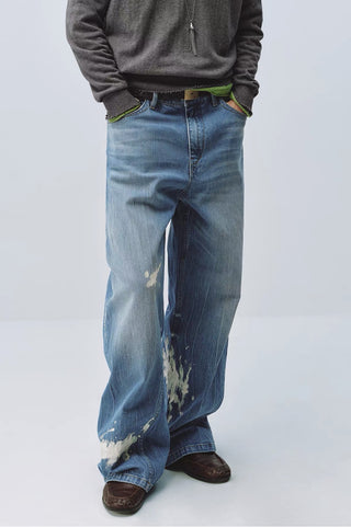 Simple Project Paint Splatter Jeans