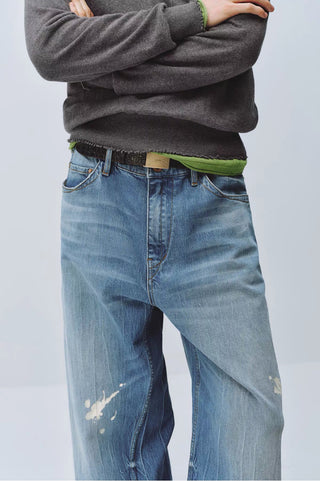 Simple Project Paint Splatter Jeans