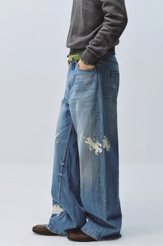 Simple Project Paint Splatter Jeans