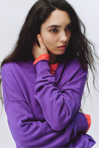Simple Project Petal Cashmere Sweater