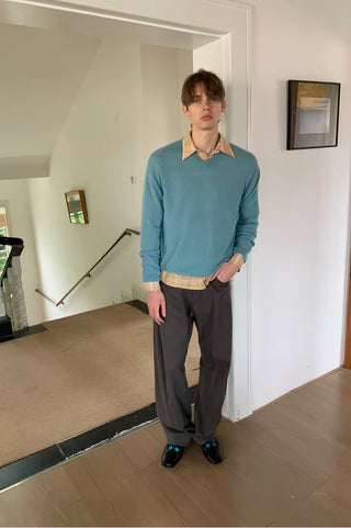 Simple Project Merino Wool Knit Top