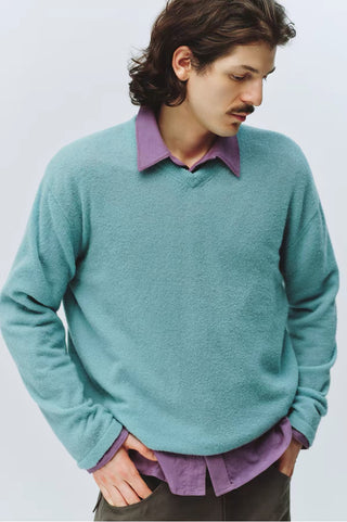 Simple Project Merino Wool Knit Top