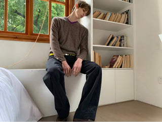 Simple Project Merino Wool Knit Top