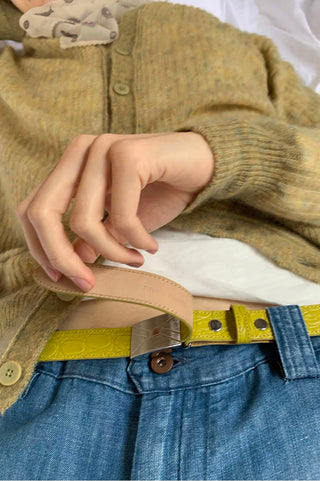 Simple Project Croc Copper Hinge Belt