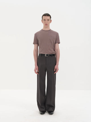 NFAI Tailored Loose Fit Trousers-Gray