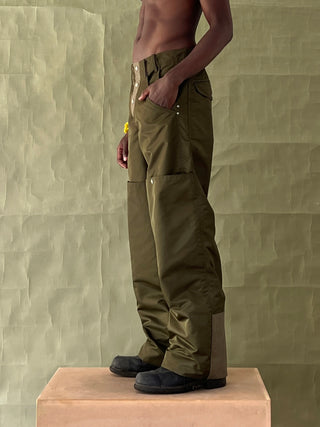 KILLWHY Palace Pants-Military Green