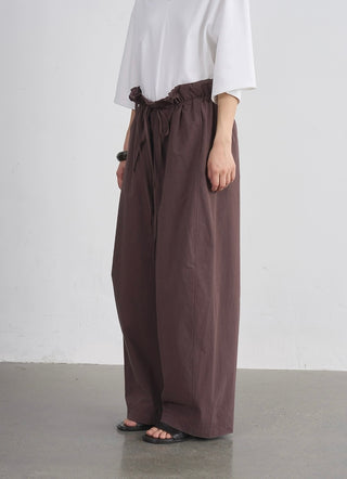 BALIANG Paisley Balloon Pants-Redwood