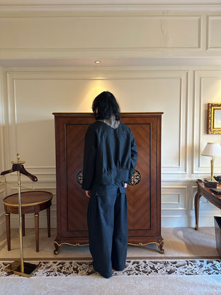 Conchoboe Naval Blazer-Black