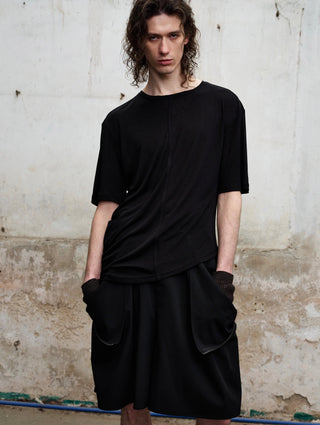 ILNya Draped Loose T-Shirt