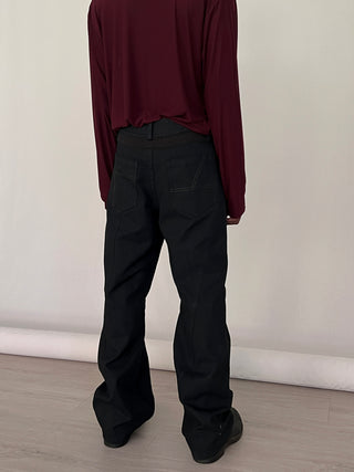 KILLWHY Bottle Arc Jeans Plus-Black