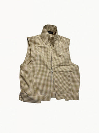 Conchoboe Offest Vest-Beige