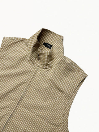 Conchoboe Offest Vest-Beige