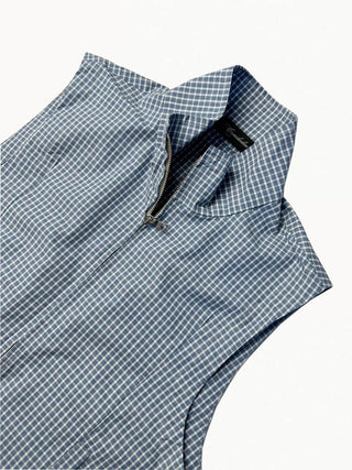 Conchoboe Offest Vest-Blue