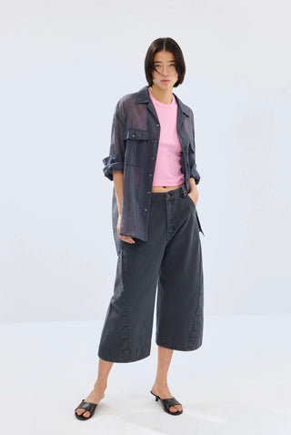 Simple Project Engineered Shorts-Dusty Blue
