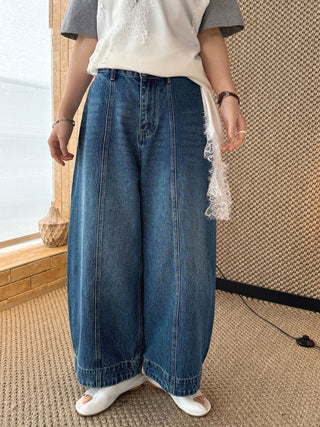 96 Cropped Balloon Jeans