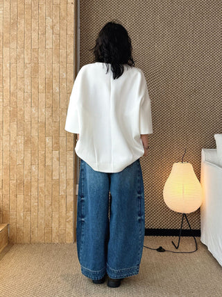 96 Cropped Balloon Jeans