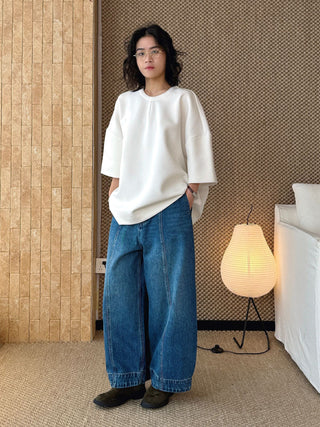 96 Cropped Balloon Jeans