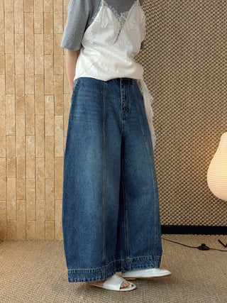 96 Cropped Balloon Jeans