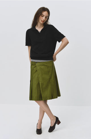 Simple Project Coated Skirt