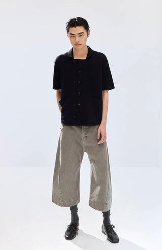 Simple Project Terry Shirt-Black